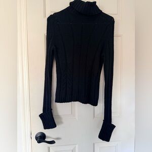 Express Black Cowl Neck Sweater